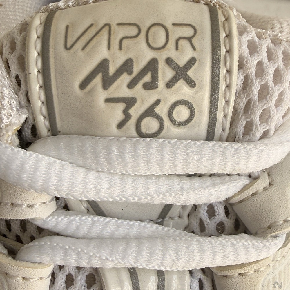 Nike Air VaporMax 360 Women's Size 7.5 US CK9670-100 Triple White Athletic Shoes - Picture 4 of 16